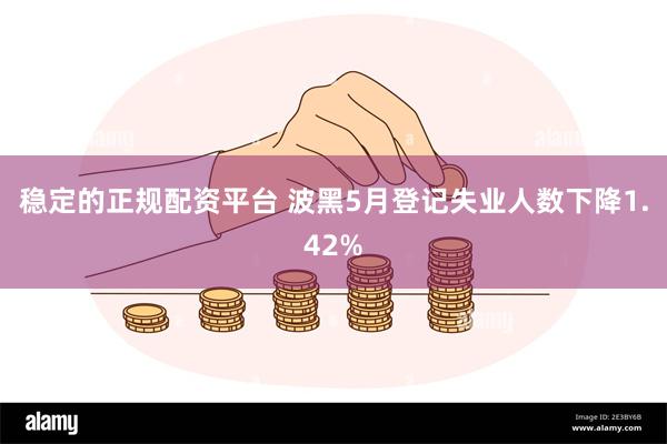 稳定的正规配资平台 波黑5月登记失业人数下降1.42%